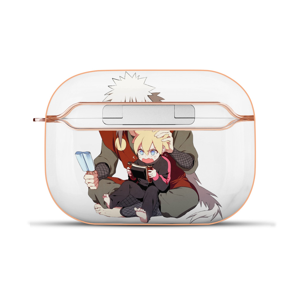 （画像用） NARUTO -ナルト- 自来也（じらいや） Jiraiya 【AirPods Pro用】ハードシェル保護ケース｜耐衝撃・防指紋・カラビナ付き商品仕様
