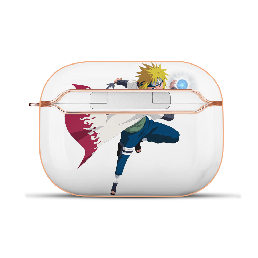 （画像用） NARUTO -ナルト- 波風 ミナト Namikaze Minato 【AirPods Pro用】ハードシェル保護ケース｜耐衝撃・防指紋・カラビナ付き商品仕様