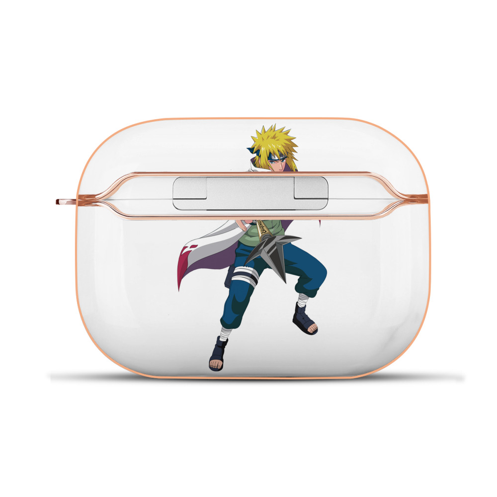 （画像用） NARUTO -ナルト- 波風 ミナト Namikaze Minato 【AirPods Pro用】ハードシェル保護ケース｜耐衝撃・防指紋・カラビナ付き商品仕様