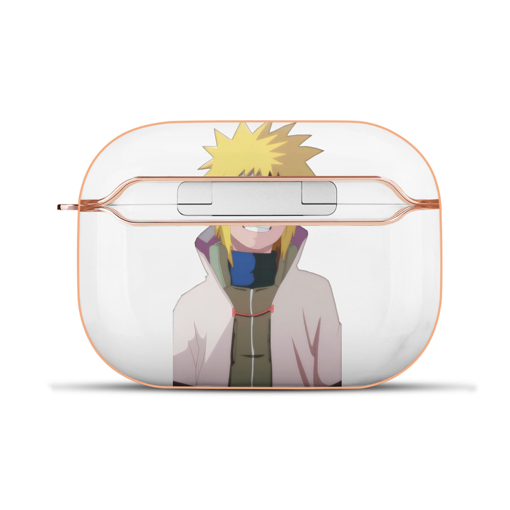 （画像用） NARUTO -ナルト- 波風 ミナト Namikaze Minato 【AirPods Pro用】ハードシェル保護ケース｜耐衝撃・防指紋・カラビナ付き商品仕様