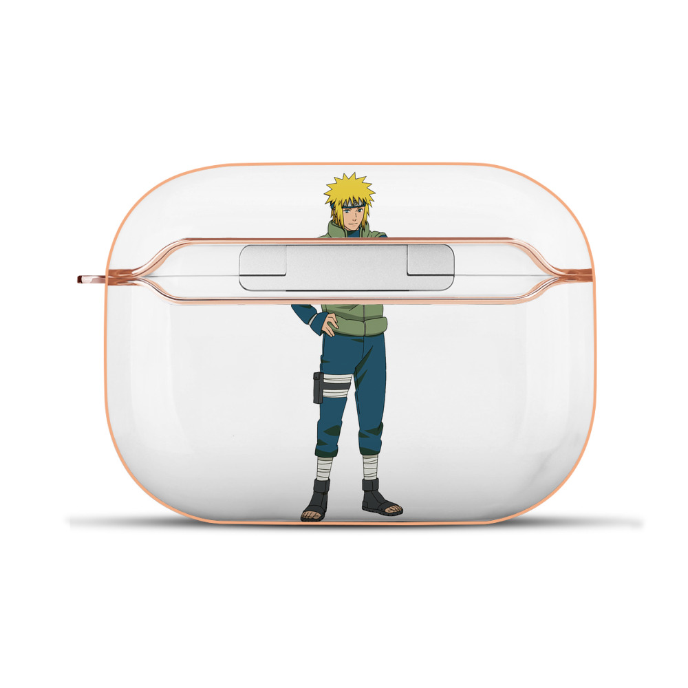 （画像用） NARUTO -ナルト- 波風 ミナト Namikaze Minato 【AirPods Pro用】ハードシェル保護ケース｜耐衝撃・防指紋・カラビナ付き商品仕様