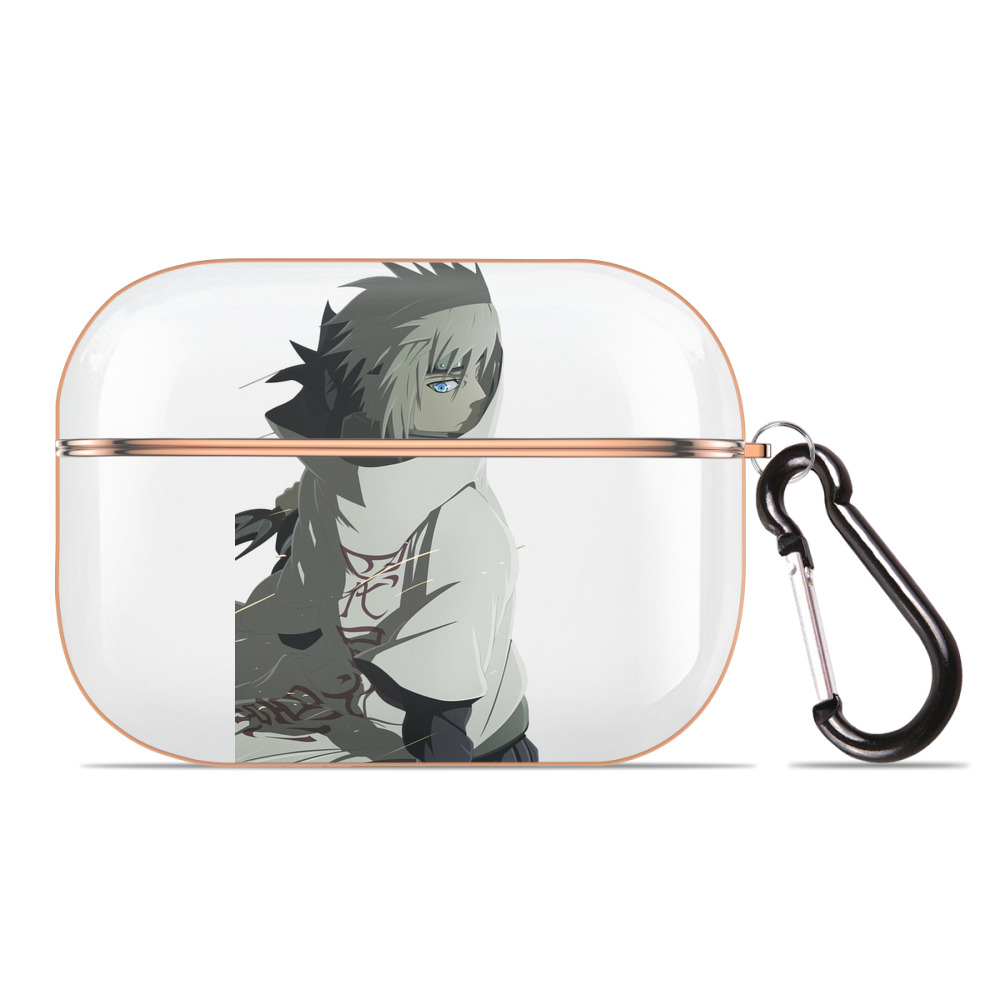 （画像用） NARUTO -ナルト- 波風 ミナト Namikaze Minato 【AirPods Pro用】ハードシェル保護ケース｜耐衝撃・防指紋・カラビナ付き商品仕様
