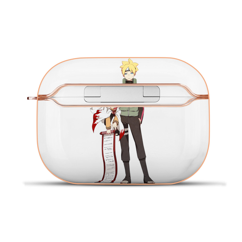 （画像用） NARUTO -ナルト- 波風 ミナト Namikaze Minato 【AirPods Pro用】ハードシェル保護ケース｜耐衝撃・防指紋・カラビナ付き商品仕様