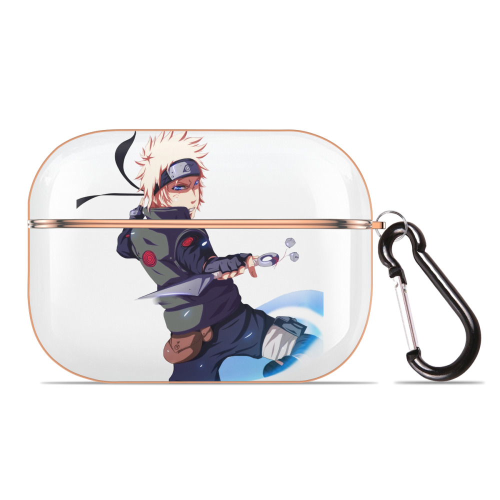（画像用） NARUTO -ナルト- 波風 ミナト Namikaze Minato 【AirPods Pro用】ハードシェル保護ケース｜耐衝撃・防指紋・カラビナ付き商品仕様