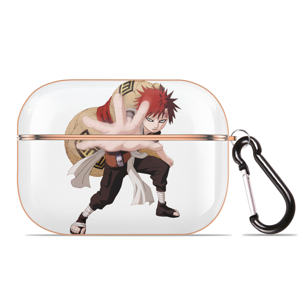 （画像用） NARUTO -ナルト- ガアラ Gaara 【AirPods Pro用】ハードシェル保護ケース｜耐衝撃・防指紋・カラビナ付き商品仕様