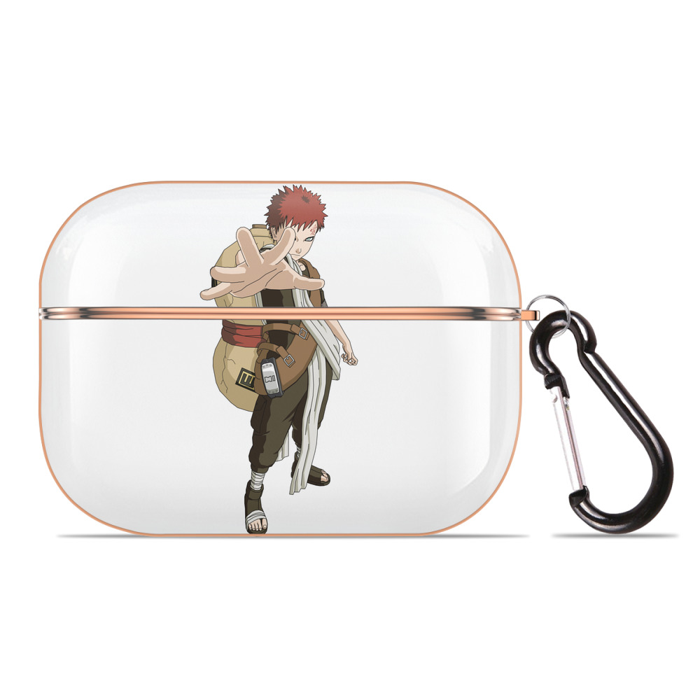 （画像用） NARUTO -ナルト- ガアラ Gaara 【AirPods Pro用】ハードシェル保護ケース｜耐衝撃・防指紋・カラビナ付き商品仕様