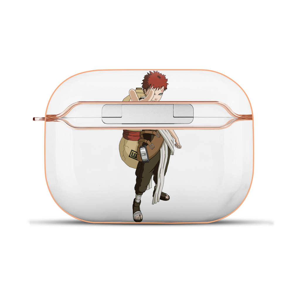 （画像用） NARUTO -ナルト- ガアラ Gaara 【AirPods Pro用】ハードシェル保護ケース｜耐衝撃・防指紋・カラビナ付き商品仕様