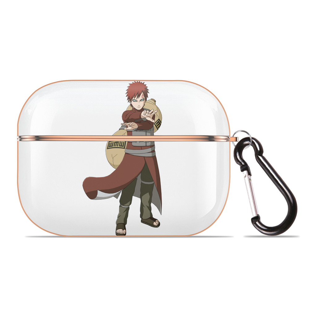 （画像用） NARUTO -ナルト- ガアラ Gaara 【AirPods Pro用】ハードシェル保護ケース｜耐衝撃・防指紋・カラビナ付き商品仕様