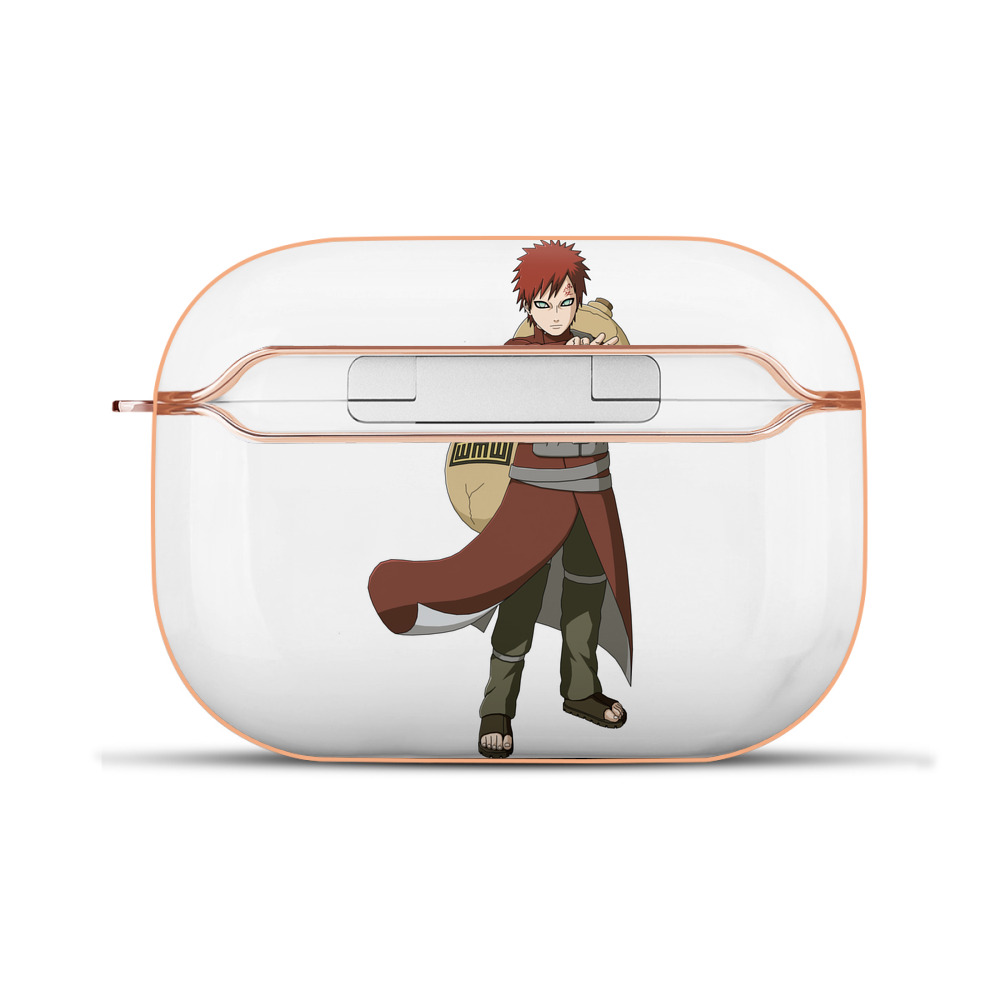 （画像用） NARUTO -ナルト- ガアラ Gaara 【AirPods Pro用】ハードシェル保護ケース｜耐衝撃・防指紋・カラビナ付き商品仕様