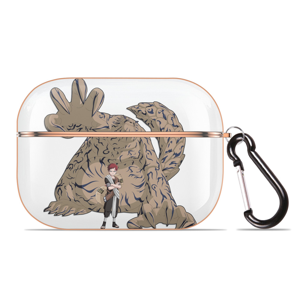 （画像用） NARUTO -ナルト- ガアラ Gaara 【AirPods Pro用】ハードシェル保護ケース｜耐衝撃・防指紋・カラビナ付き商品仕様