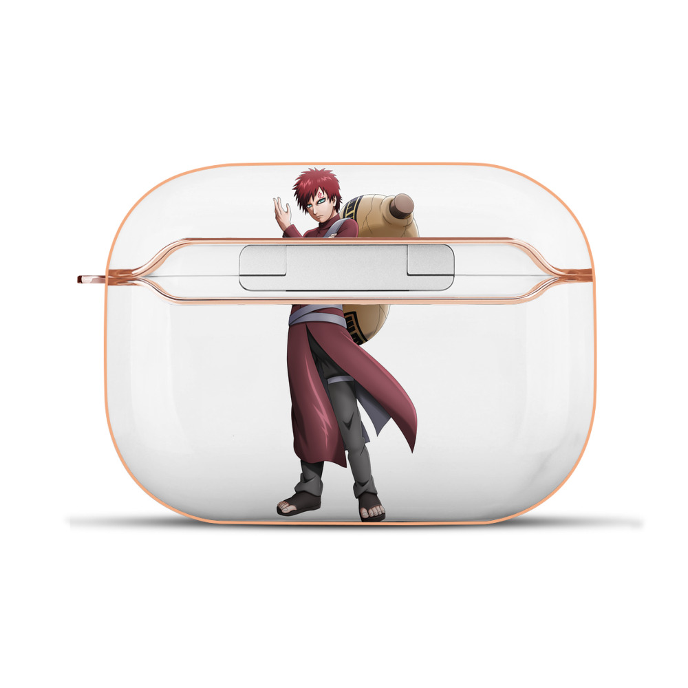 （画像用） NARUTO -ナルト- ガアラ Gaara 【AirPods Pro用】ハードシェル保護ケース｜耐衝撃・防指紋・カラビナ付き商品仕様