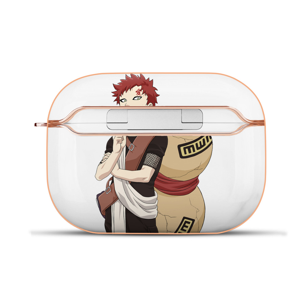 （画像用） NARUTO -ナルト- ガアラ Gaara 【AirPods Pro用】ハードシェル保護ケース｜耐衝撃・防指紋・カラビナ付き商品仕様