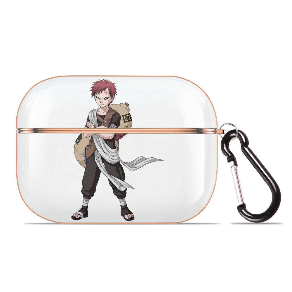 （画像用） NARUTO -ナルト- ガアラ Gaara 【AirPods Pro用】ハードシェル保護ケース｜耐衝撃・防指紋・カラビナ付き商品仕様