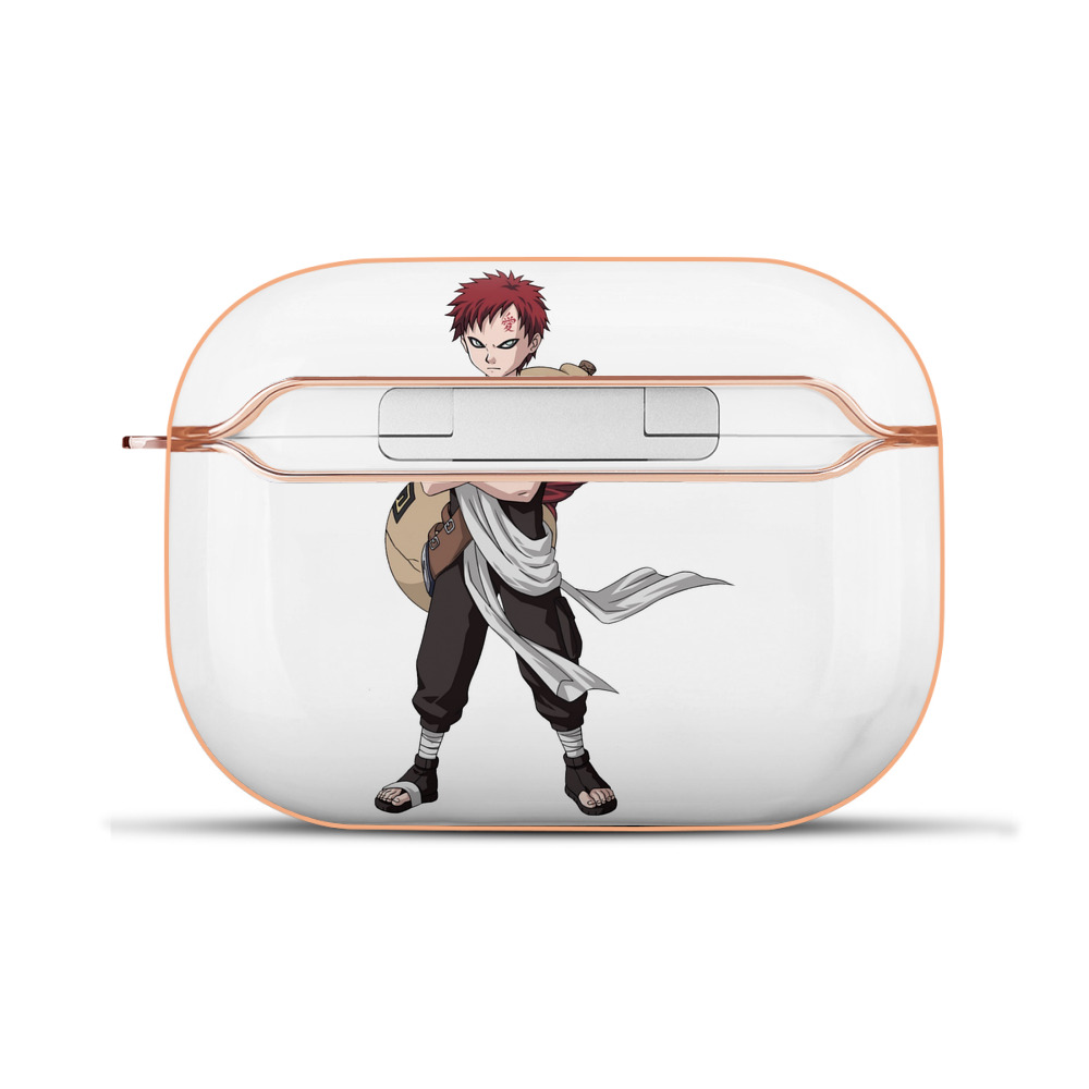 （画像用） NARUTO -ナルト- ガアラ Gaara 【AirPods Pro用】ハードシェル保護ケース｜耐衝撃・防指紋・カラビナ付き商品仕様
