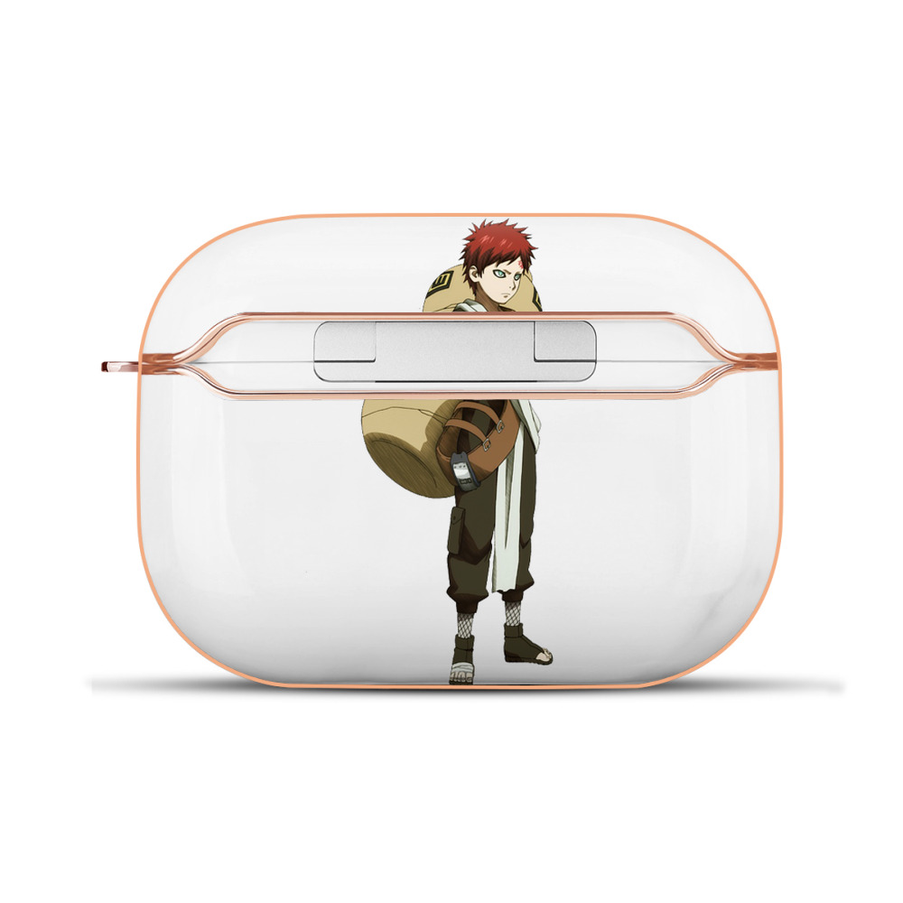 （画像用） NARUTO -ナルト- ガアラ Gaara 【AirPods Pro用】ハードシェル保護ケース｜耐衝撃・防指紋・カラビナ付き商品仕様