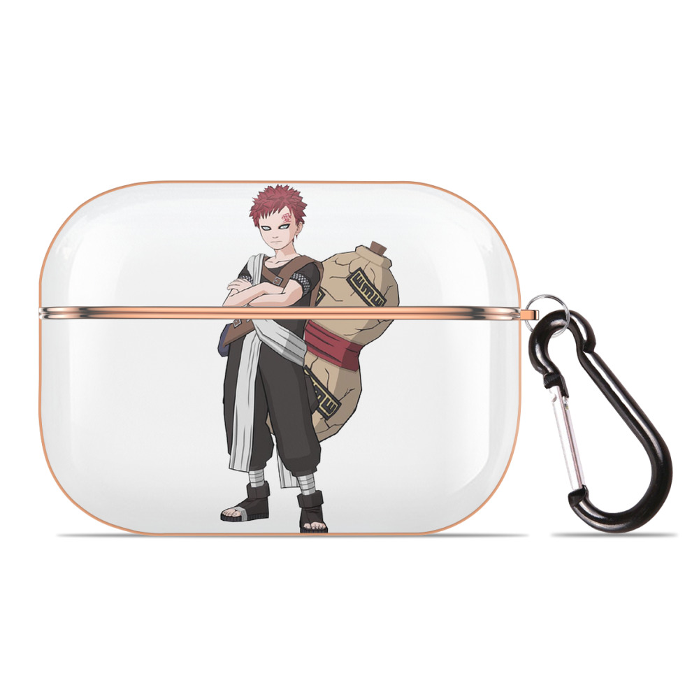 （画像用） NARUTO -ナルト- ガアラ Gaara 【AirPods Pro用】ハードシェル保護ケース｜耐衝撃・防指紋・カラビナ付き商品仕様