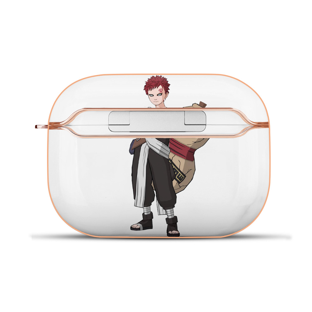 （画像用） NARUTO -ナルト- ガアラ Gaara 【AirPods Pro用】ハードシェル保護ケース｜耐衝撃・防指紋・カラビナ付き商品仕様