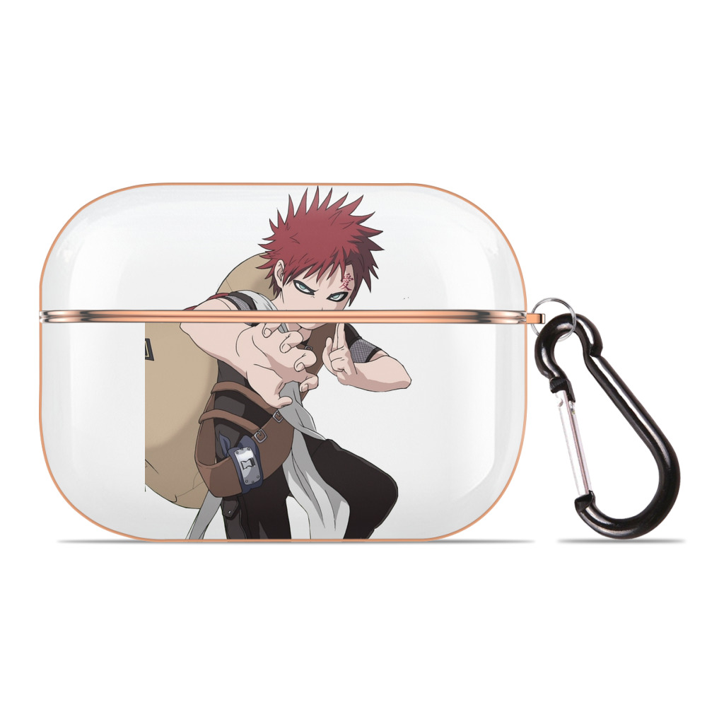 （画像用） NARUTO -ナルト- ガアラ Gaara 【AirPods Pro用】ハードシェル保護ケース｜耐衝撃・防指紋・カラビナ付き商品仕様
