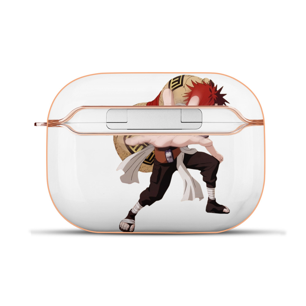（画像用） NARUTO -ナルト- ガアラ Gaara 【AirPods Pro用】ハードシェル保護ケース｜耐衝撃・防指紋・カラビナ付き商品仕様