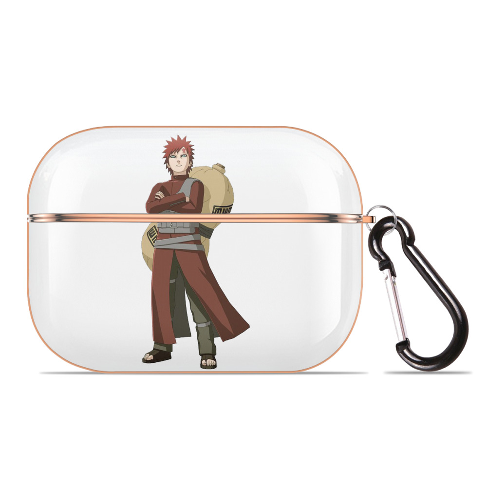 （画像用） NARUTO -ナルト- ガアラ Gaara 【AirPods Pro用】ハードシェル保護ケース｜耐衝撃・防指紋・カラビナ付き商品仕様