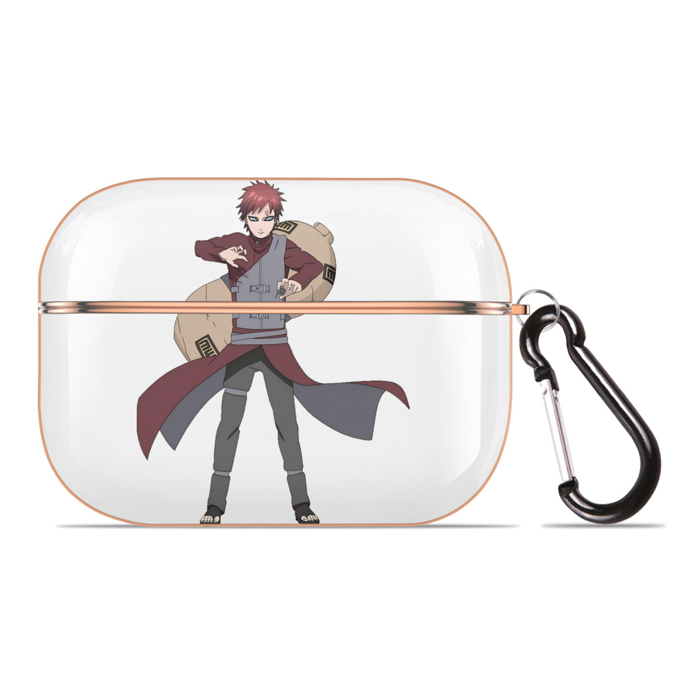 （画像用） NARUTO -ナルト- ガアラ Gaara 【AirPods Pro用】ハードシェル保護ケース｜耐衝撃・防指紋・カラビナ付き商品仕様