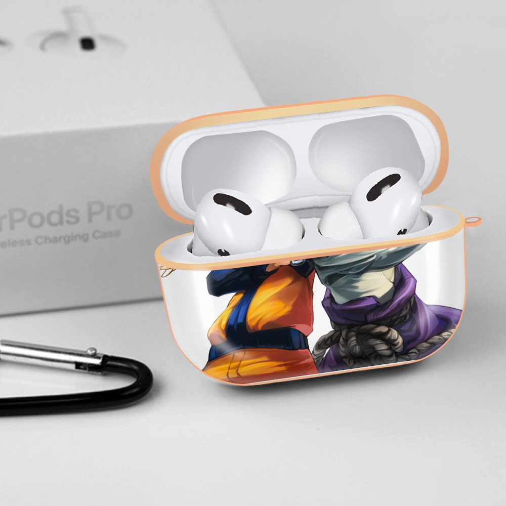 NARUTO -ナルト- うずまき ナルト Uzumaki Naruto 【AirPods Pro用】ハードシェル保護ケース｜耐衝撃・防指紋・カラビナ付き商品仕様