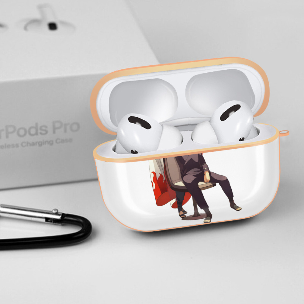 NARUTO -ナルト- うずまき ナルト Uzumaki Naruto 【AirPods Pro用】ハードシェル保護ケース｜耐衝撃・防指紋・カラビナ付き商品仕様