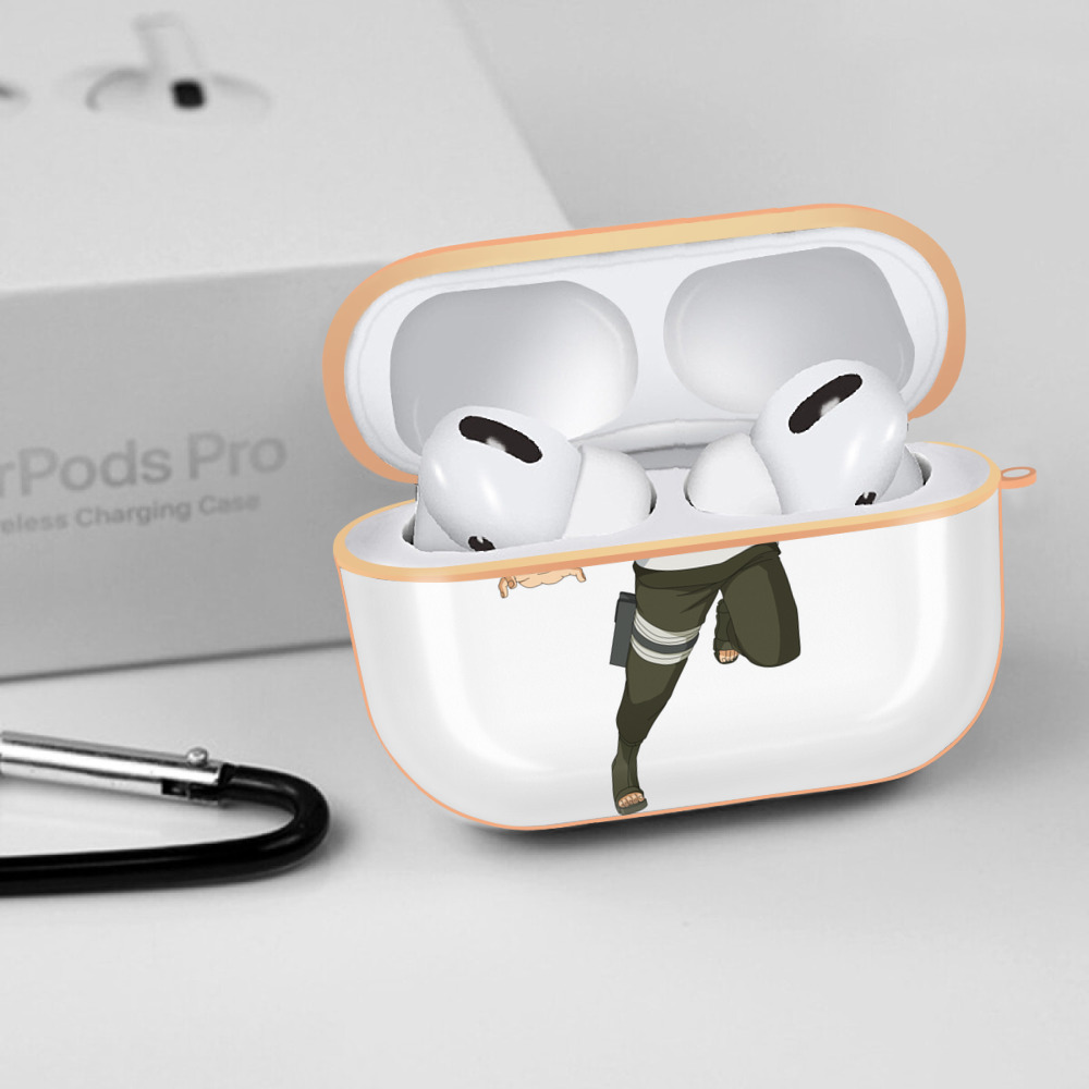 NARUTO -ナルト- うずまき ナルト Uzumaki Naruto 【AirPods Pro用】ハードシェル保護ケース｜耐衝撃・防指紋・カラビナ付き商品仕様