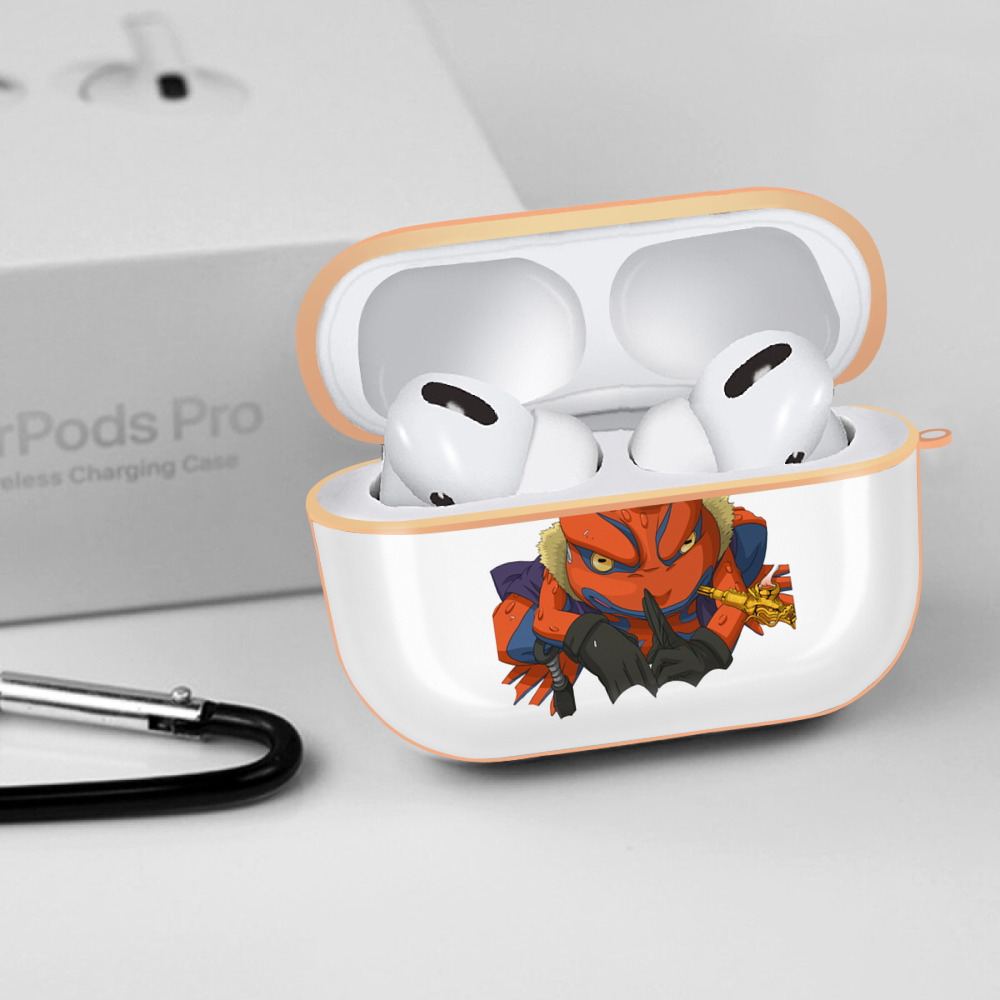NARUTO -ナルト- うずまき ナルト Uzumaki Naruto 【AirPods Pro用】ハードシェル保護ケース｜耐衝撃・防指紋・カラビナ付き商品仕様