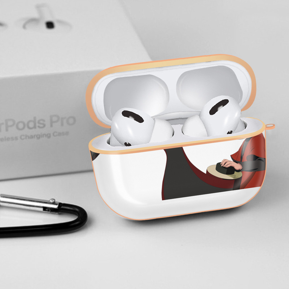 NARUTO -ナルト- うずまき ナルト Uzumaki Naruto 【AirPods Pro用】ハードシェル保護ケース｜耐衝撃・防指紋・カラビナ付き商品仕様