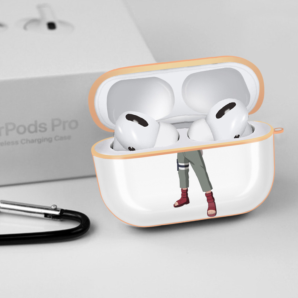 NARUTO -ナルト- うずまき ナルト Uzumaki Naruto 【AirPods Pro用】ハードシェル保護ケース｜耐衝撃・防指紋・カラビナ付き商品仕様