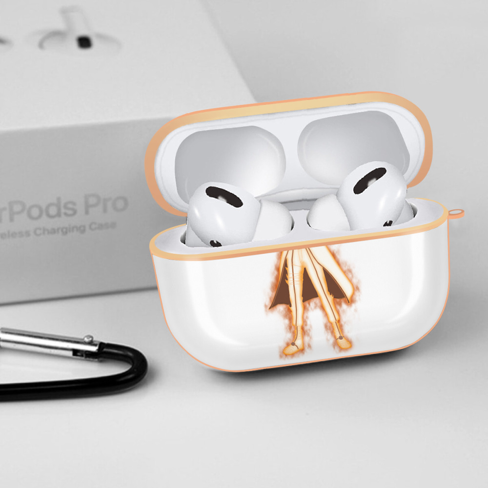NARUTO -ナルト- うずまき ナルト Uzumaki Naruto 【AirPods Pro用】ハードシェル保護ケース｜耐衝撃・防指紋・カラビナ付き商品仕様