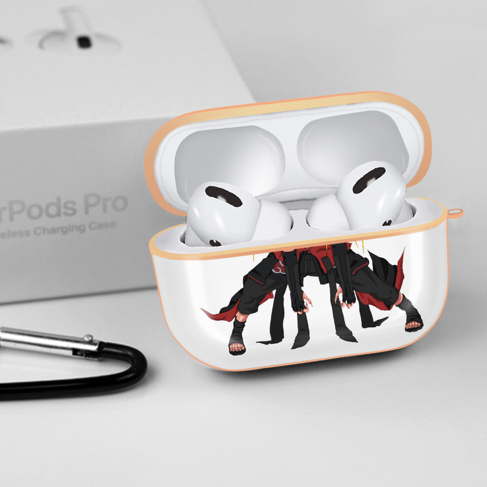 NARUTO -ナルト- うずまき ナルト Uzumaki Naruto 【AirPods Pro用】ハードシェル保護ケース｜耐衝撃・防指紋・カラビナ付き商品仕様