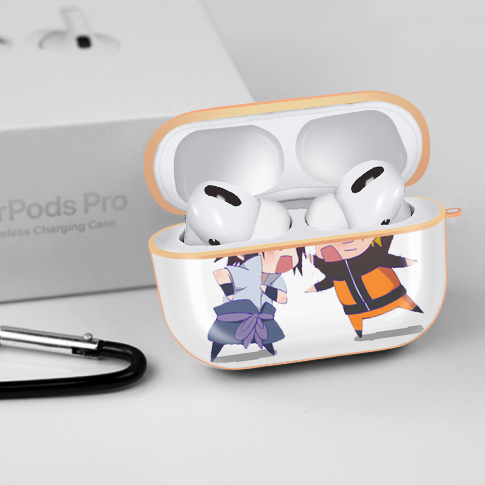 NARUTO -ナルト- うずまき ナルト Uzumaki Naruto 【AirPods Pro用】ハードシェル保護ケース｜耐衝撃・防指紋・カラビナ付き商品仕様