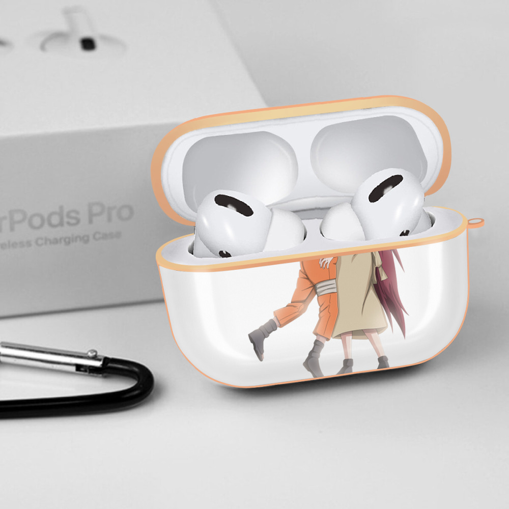NARUTO -ナルト- うずまき ナルト Uzumaki Naruto 【AirPods Pro用】ハードシェル保護ケース｜耐衝撃・防指紋・カラビナ付き商品仕様