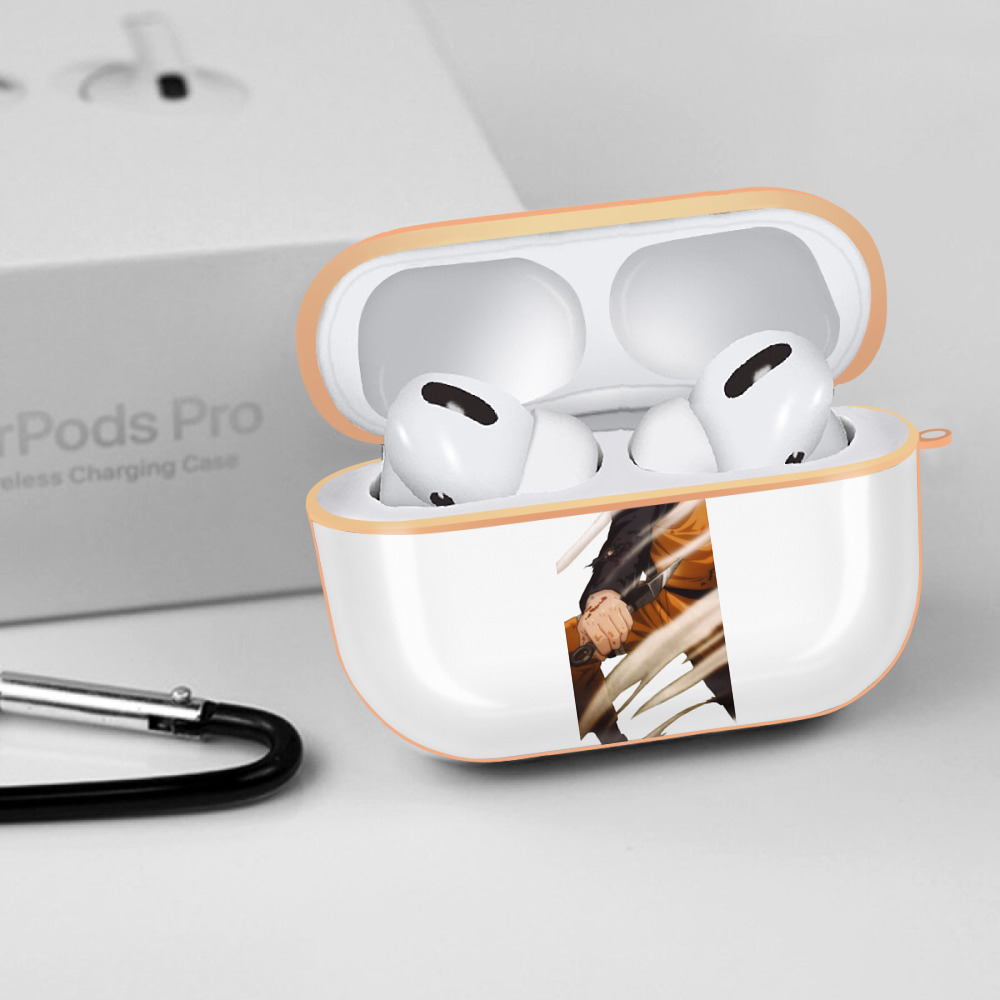 NARUTO -ナルト- うずまき ナルト Uzumaki Naruto 【AirPods Pro用】ハードシェル保護ケース｜耐衝撃・防指紋・カラビナ付き商品仕様