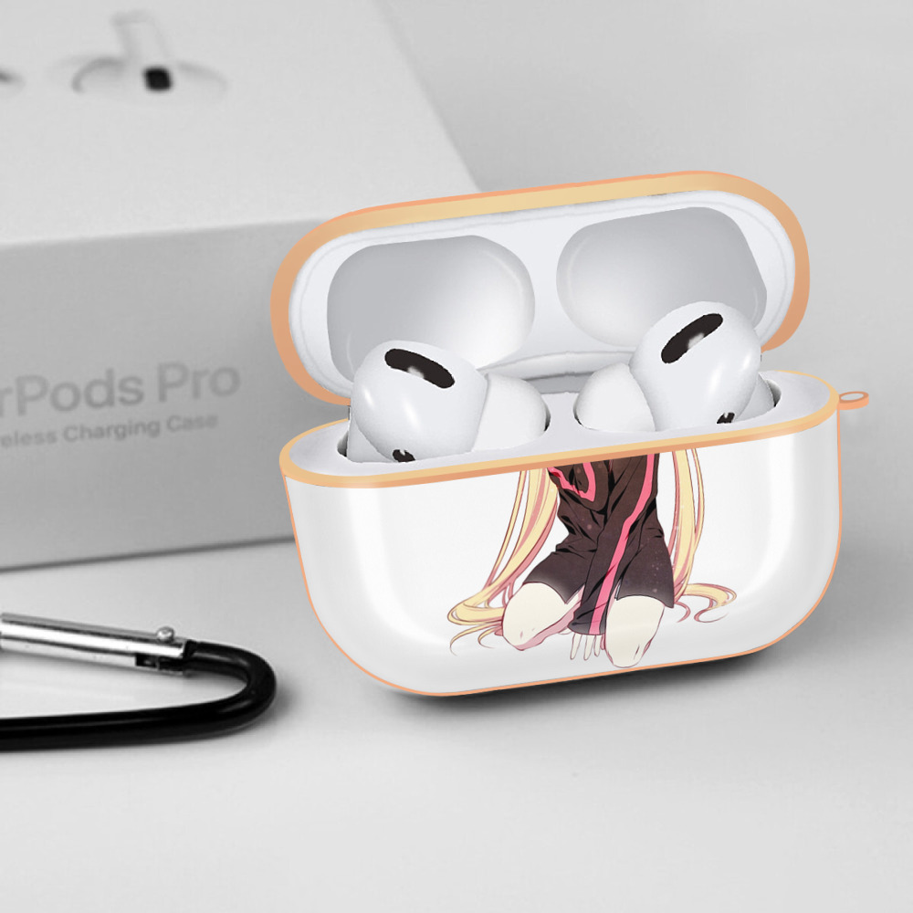 NARUTO -ナルト- うずまき ナルト Uzumaki Naruto 【AirPods Pro用】ハードシェル保護ケース｜耐衝撃・防指紋・カラビナ付き商品仕様