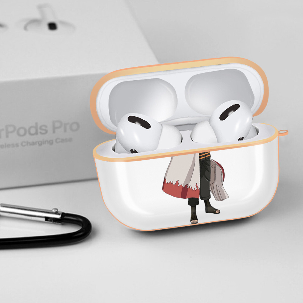 NARUTO -ナルト- うずまき ナルト Uzumaki Naruto 【AirPods Pro用】ハードシェル保護ケース｜耐衝撃・防指紋・カラビナ付き商品仕様