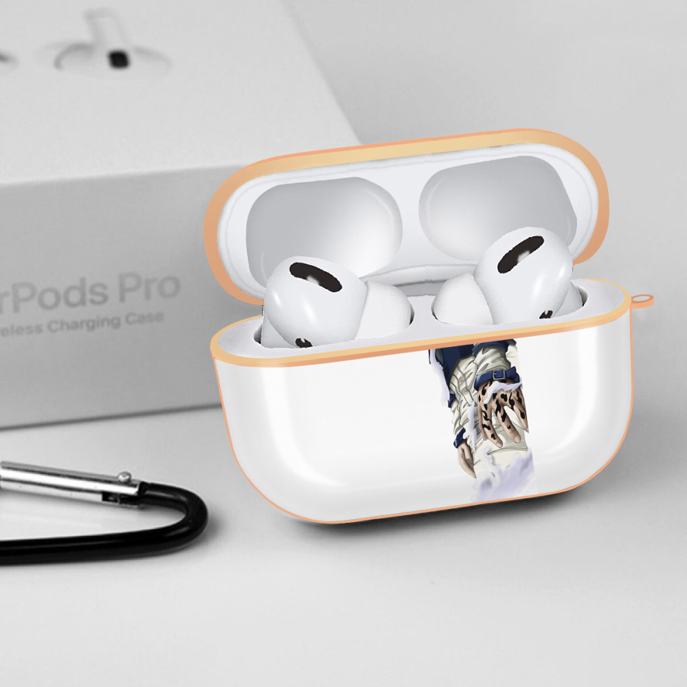 NARUTO -ナルト- うちは サスケ Uchiha Sasuke 【AirPods Pro用】ハードシェル保護ケース｜耐衝撃・防指紋・カラビナ付き商品仕様