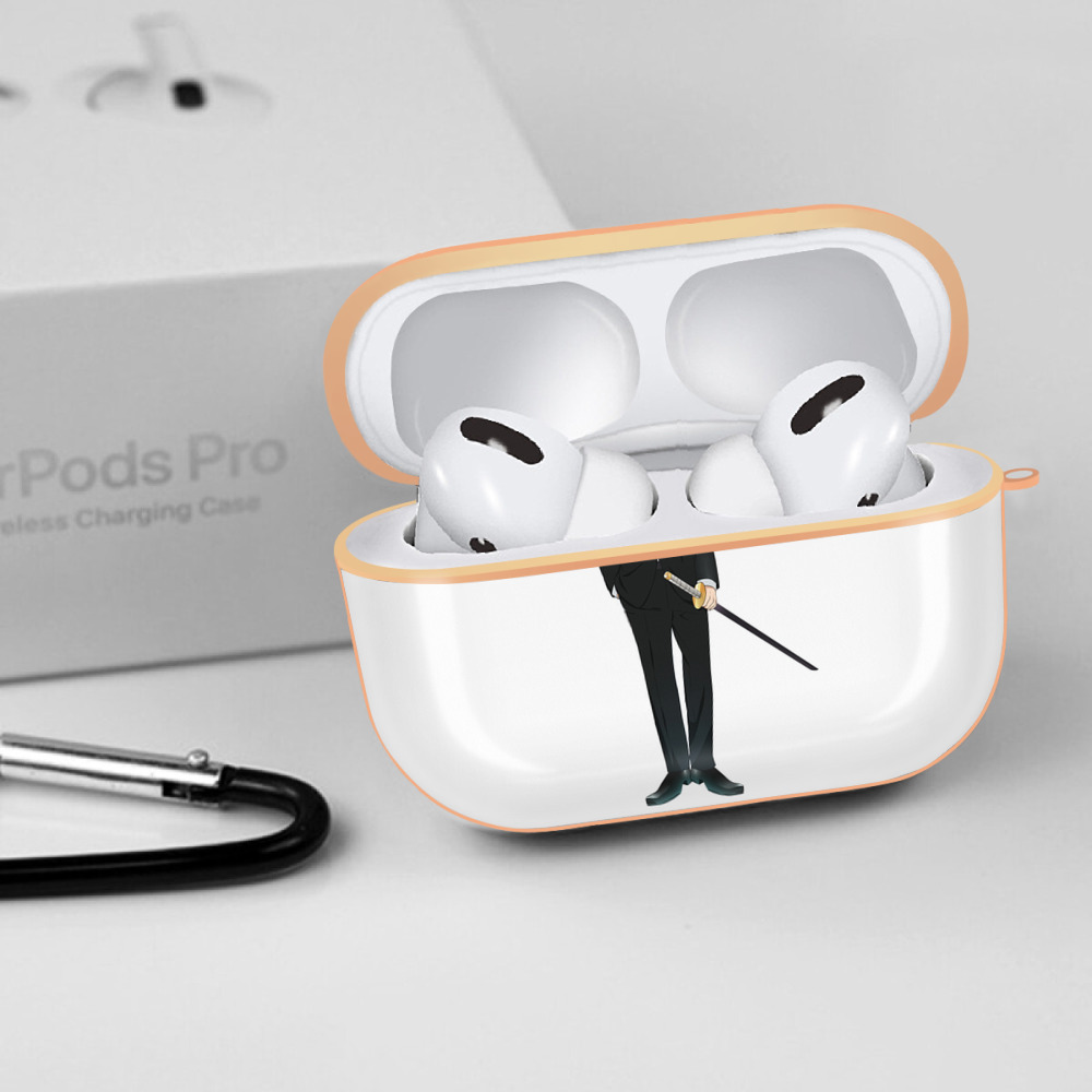 NARUTO -ナルト- うちは サスケ Uchiha Sasuke 【AirPods Pro用】ハードシェル保護ケース｜耐衝撃・防指紋・カラビナ付き商品仕様