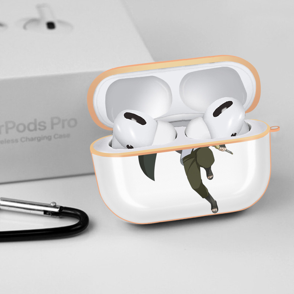 NARUTO -ナルト- うちは サスケ Uchiha Sasuke 【AirPods Pro用】ハードシェル保護ケース｜耐衝撃・防指紋・カラビナ付き商品仕様