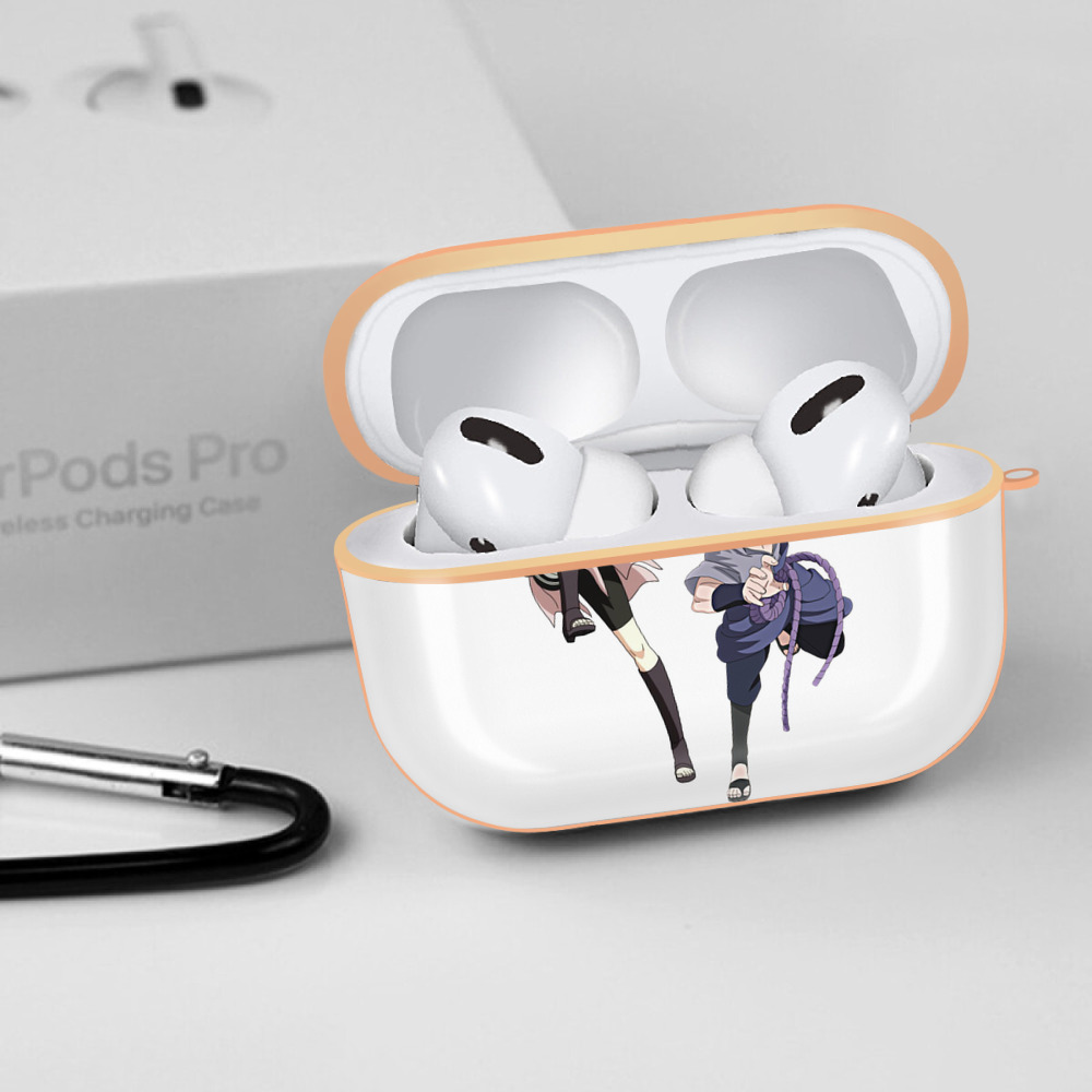 NARUTO -ナルト- 春野サクラ Haruno Sakura 【AirPods Pro用】ハードシェル保護ケース｜耐衝撃・防指紋・カラビナ付き商品仕様