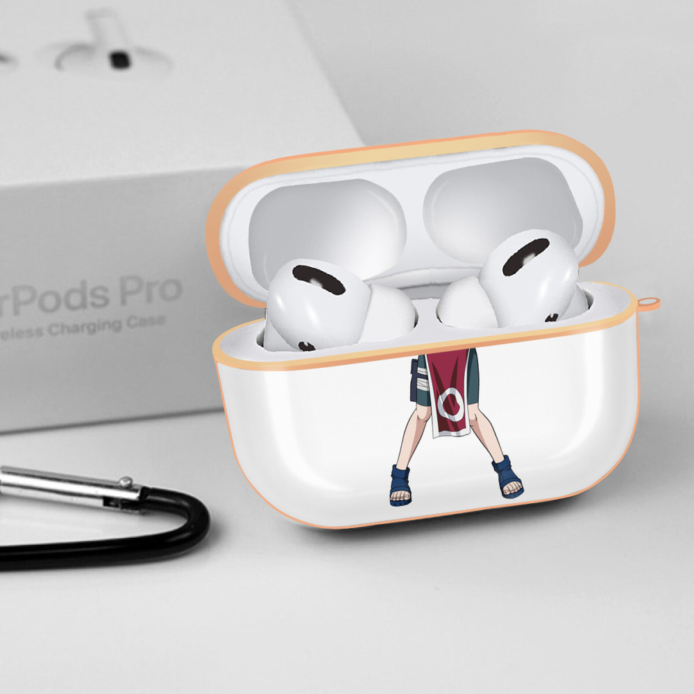 NARUTO -ナルト- 春野サクラ Haruno Sakura 【AirPods Pro用】ハードシェル保護ケース｜耐衝撃・防指紋・カラビナ付き商品仕様