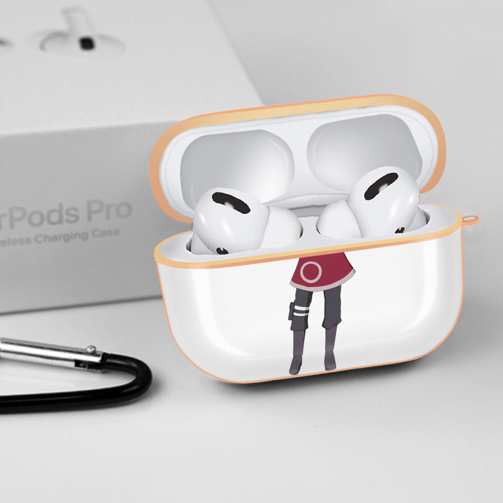 NARUTO -ナルト- 春野サクラ Haruno Sakura 【AirPods Pro用】ハードシェル保護ケース｜耐衝撃・防指紋・カラビナ付き商品仕様