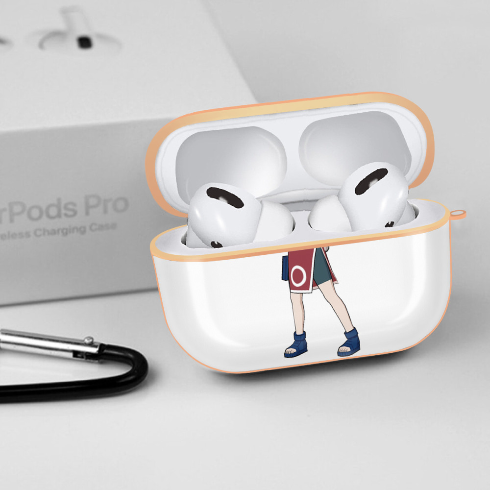 NARUTO -ナルト- 春野サクラ Haruno Sakura 【AirPods Pro用】ハードシェル保護ケース｜耐衝撃・防指紋・カラビナ付き商品仕様