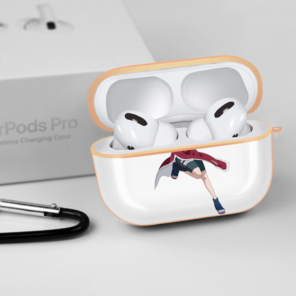 NARUTO -ナルト- 春野サクラ Haruno Sakura 【AirPods Pro用】ハードシェル保護ケース｜耐衝撃・防指紋・カラビナ付き商品仕様