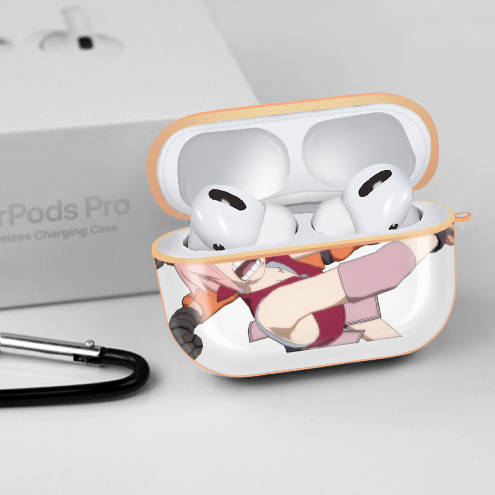 NARUTO -ナルト- 春野サクラ Haruno Sakura 【AirPods Pro用】ハードシェル保護ケース｜耐衝撃・防指紋・カラビナ付き商品仕様