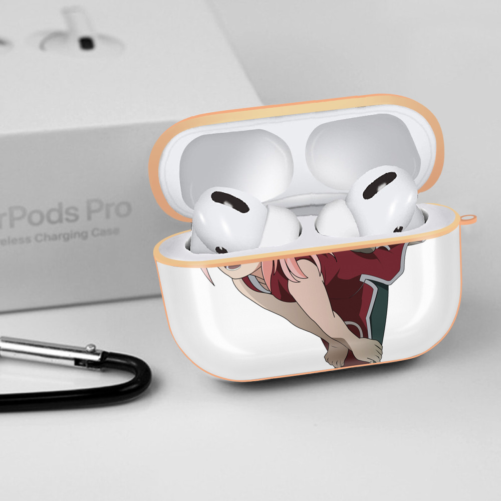 NARUTO -ナルト- 春野サクラ Haruno Sakura 【AirPods Pro用】ハードシェル保護ケース｜耐衝撃・防指紋・カラビナ付き商品仕様