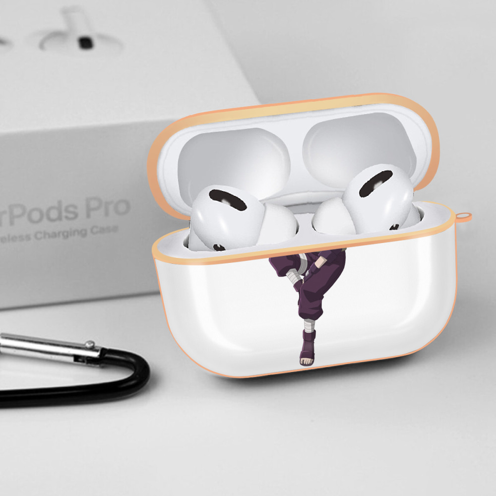NARUTO -ナルト- はたけ カカシ Hatake Kakashi 【AirPods Pro用】ハードシェル保護ケース｜耐衝撃・防指紋・カラビナ付き商品仕様