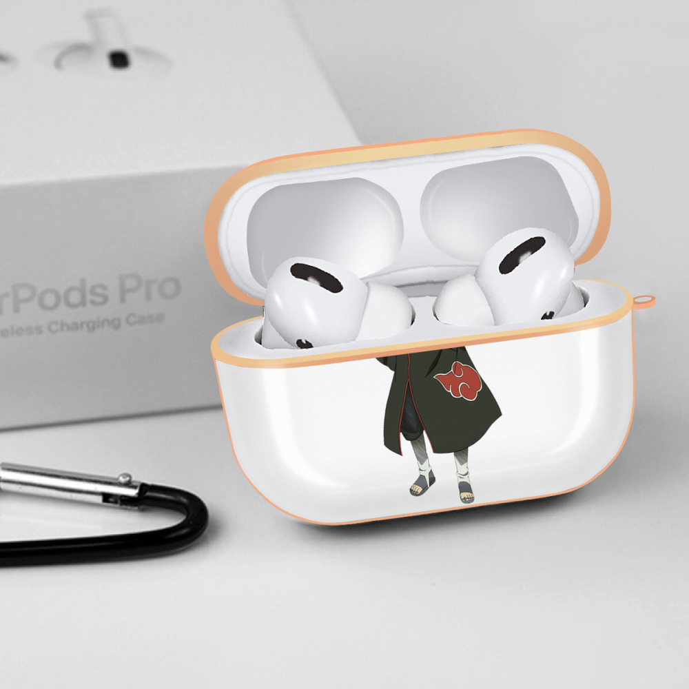 NARUTO -ナルト- うちは イタチ Uchiha Itachi 【AirPods Pro用】ハードシェル保護ケース｜耐衝撃・防指紋・カラビナ付き商品仕様
